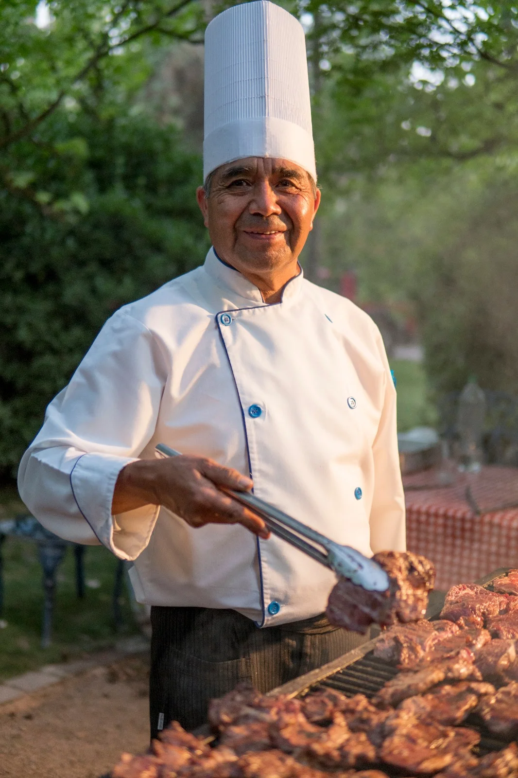 Asado de cordero al palo estilo magallánico