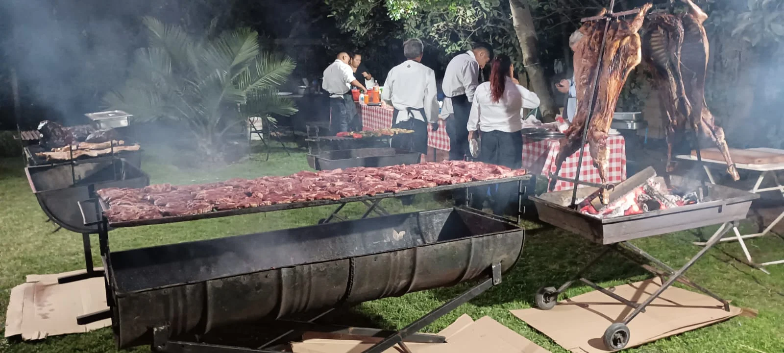Cortes de vacuno a la parrilla